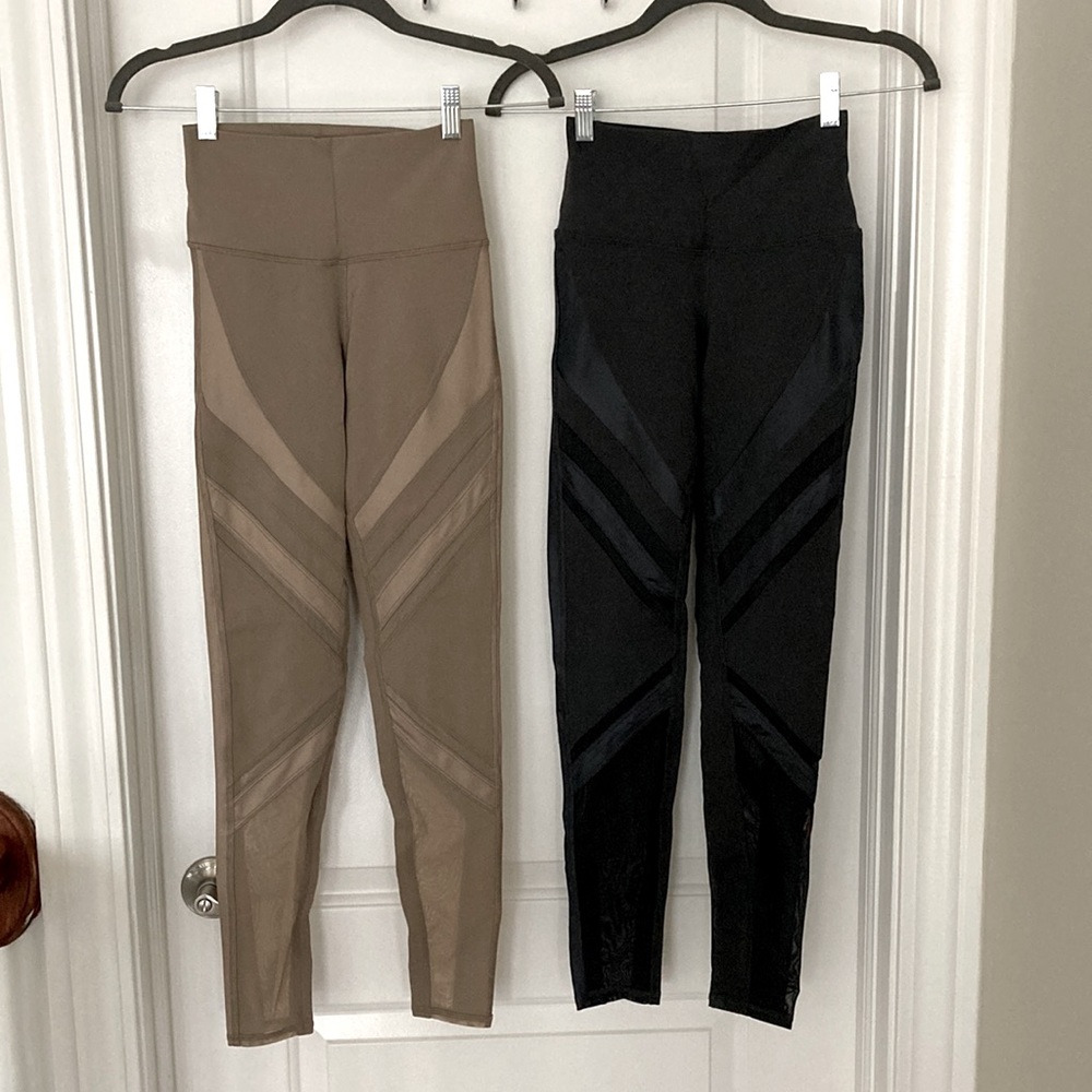 Alo leggings bundle both size xxs